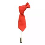 Pin Tie Red