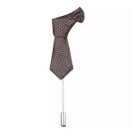 Pin Tie Brown