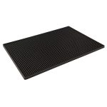 Bar Mat Rubber Black 46x30cm BarConic
