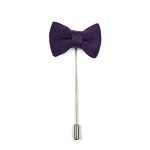 Pin Bow Tie Purple