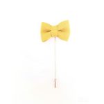 Pin Bow Tie Yellow