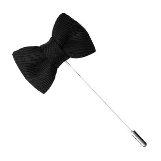 Pin Bow Tie Black