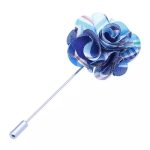 Pin Flower Blue