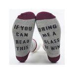 Գուլպա Մոխրագույն If You Can Read This, Bring Me a Glass of Wine