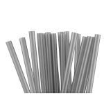 Straws Silver Flexible SR FD6 L210 500 Pcs./Pack.