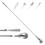 Bar Spoon Piña Barware Totem 40cm with 4 Changing Toppers