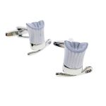 Cuff Link Chef's Hat
