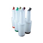 Juice Bottle Plastic BarConic with Oval Neck 1000ml