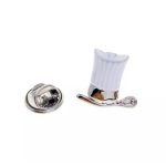 Pin Chef's Hat White
