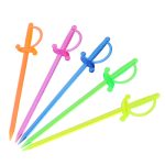Cocktail Picks Plastic Sword 500 Pcs./Pack.