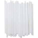 Paper Straws White 250 Pcs./Pack.