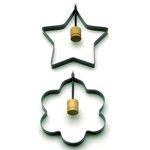 Pancake, Egg Shape Star, Flower 2 Pcs./Pack.