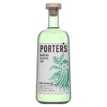 Gin Porters Modern Classic Gin, Buddha's Hand & Pink Peppercorn, Cold Distilled, Aberden, Scotland, UK, 41.5% 0.7L
