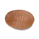 Զամբյուղ Հացի Հյուսած Օվալաձև Շագանակագույն 24x20x6սմ