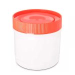 Juice Container with Cap Plastic Red 0.5L