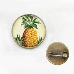 Pin Pineapple Bronze Finish 20mm