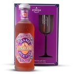 Aperitif Starlino Orange, Wine Based Aperitif, Italy, + Aperitivo Glass, GB, 17% 0.75L