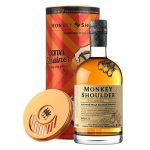 Whisky Monkey Shoulder Blended Malt Scotch Whisky, Batch 27 Smooth and Rich, Scotland, Cocktail Strainer GB, 40% 0.7L