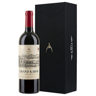 Wine Karas Grand Reserve Red Dry, Syrah, Montepulciano, Ancellotta 2017, Arevadasht Village, Armavir Region, Armenia, GB, 15% 0.75L