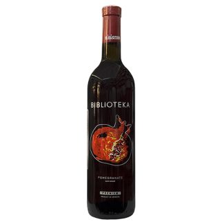 Wine Biblioteka Pomegranate Red Semi-Sweet, Armenia, 13% 0.75L
