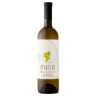 Wine Aparteny White Dry, Muscat 2021, Ararat Valley, Armavir Region, Armenia, 12.5% 0.75L
