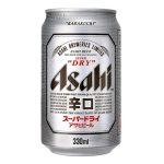 Գարեջուր Asahi Super Dry, Karakuchi, Asahi Breweries Limited, Italy, 5% 0.33լ արկղ (24 թ.տ)