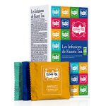 Թեյ Kusmi Herbal Teas Organic, Herbal Teas with Linden, Hibiscus, Rooibos Teas, Assortment of 24 Muslin Bags of Flavored Herbal Teas, Paris, France, 48գ