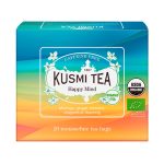Թեյ Kusmi Happy Mind Organic, Moringa, Ginger, Turmeric, Dragonfruit Flavoring, Caffein Free, 20 Muslin Tea Bags, Paris, France, 40գ