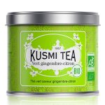 Թեյ Kusmi Green Ginger-Lemon Tea Organic, Ginger-Lemon Flavored Green Tea, Paris, France, 100գ