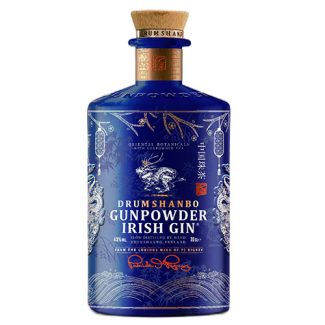 Gin Drumshanbo Gunpowder Irish Gin, Year of Dragon Edition, Oriental Botanicals with Gunpowder Tea, Slow Distilled By Hand, Drumshanbo, Ireland, 43% 0.7L