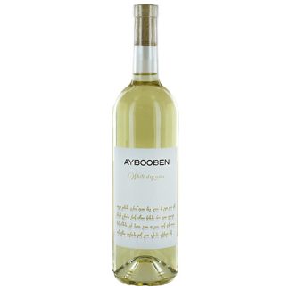 Wine Aybooben White Dry, Kangun and Voskehat 2023, Areni Village and Vanashen Village, Vayots Dzor Region, Armenia, 12.5% 0.75L