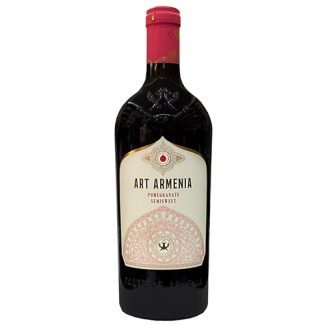 Wine Art Armenia Pomegranate Semi-Sweet, Sasunik Village, Aragatsotn Region, Armenia, 12% 0.75L