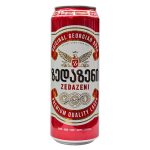 Beer Zedazeni Premium Quality Lager, Mtskheta, Georgian 5% 0.45L box (24 t.c.)